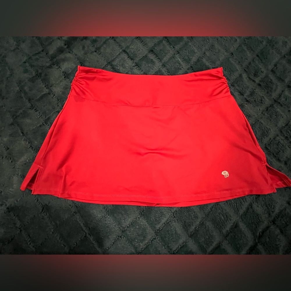Mountain Hardwear Red Active Mini Skirt